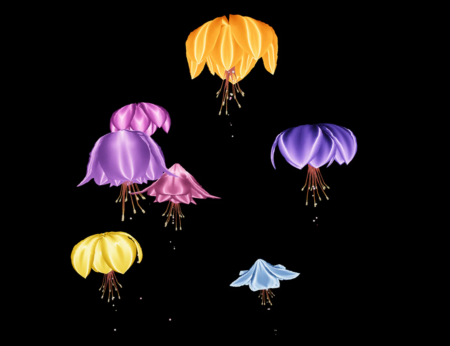 PIXELBLOOM — Jelly Flowers